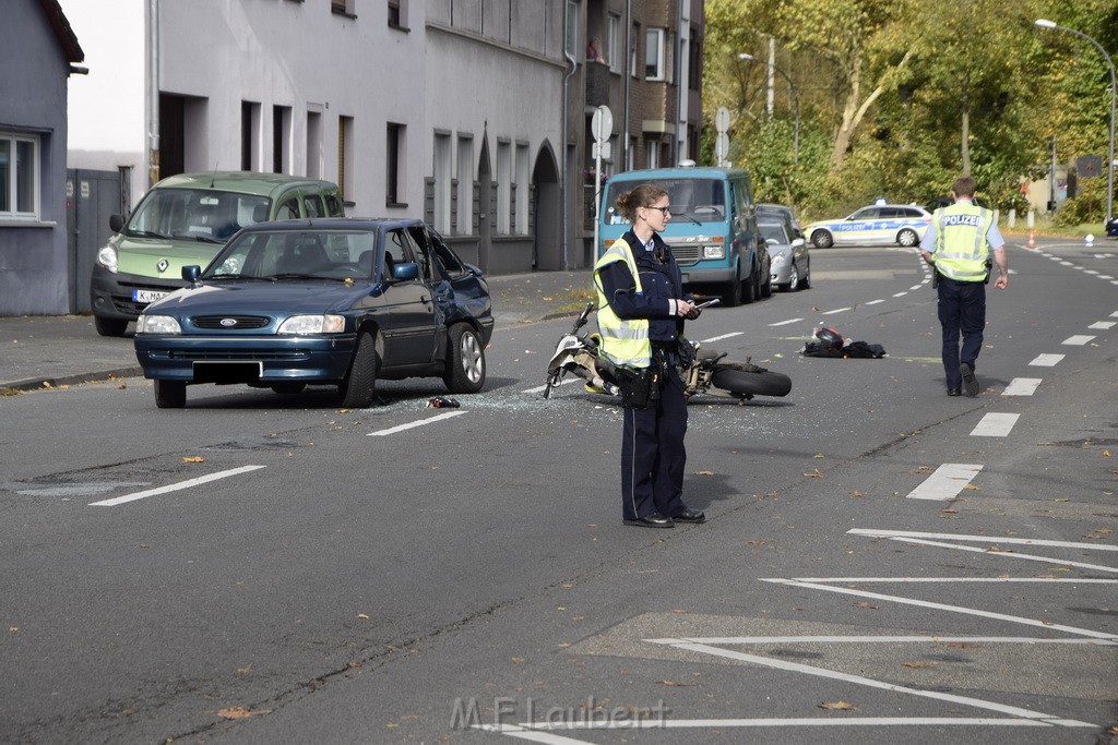 VU Krad PKW Koeln Duennwald Berlinerstr P035.JPG - Miklos Laubert